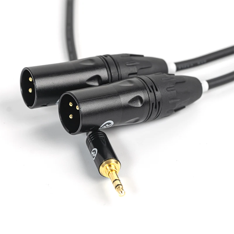 Hollyland-Cable de Audio Dual XLR para Lark 3,5, Lark M1, 150mm