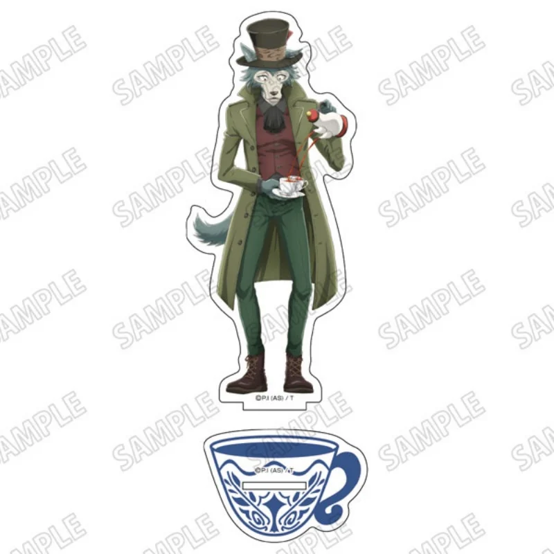 BEASTARS ANIME 15CM Model Figure Cosplay Plate Holder Topper Birthday Fans Christmas Desk Decor Plate Gift Keychain