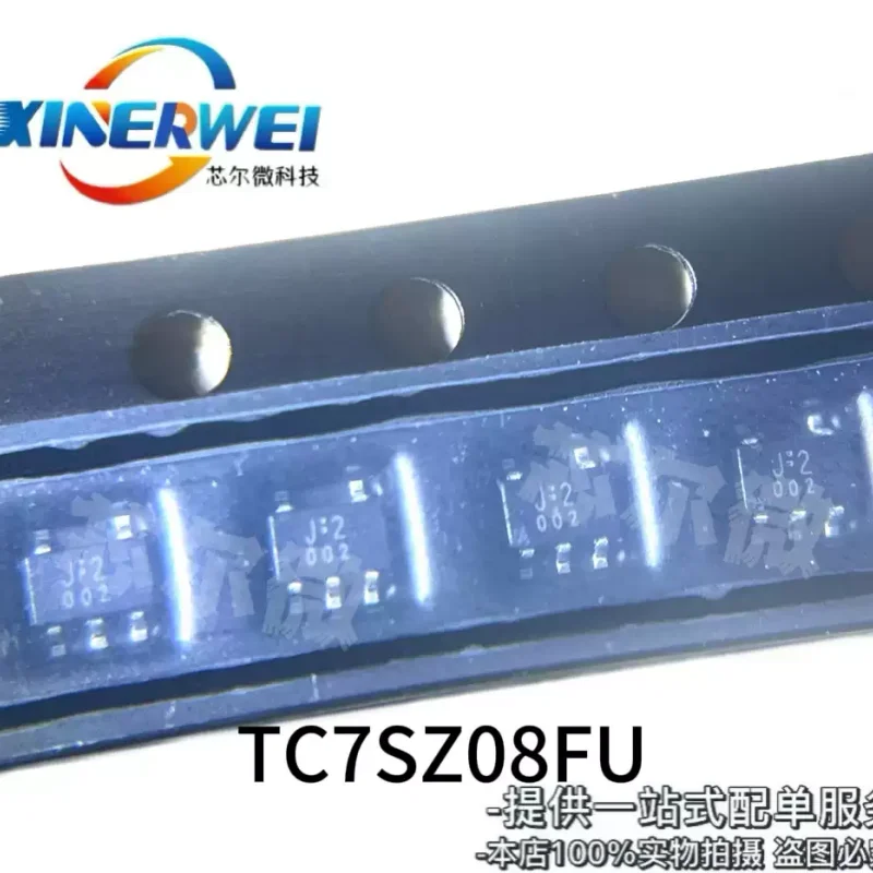 10-100pcs brand new original TC7SZ08FU TC7SZ08F SOT353 SOT23-5 silk screen J2 J: 2 chips
