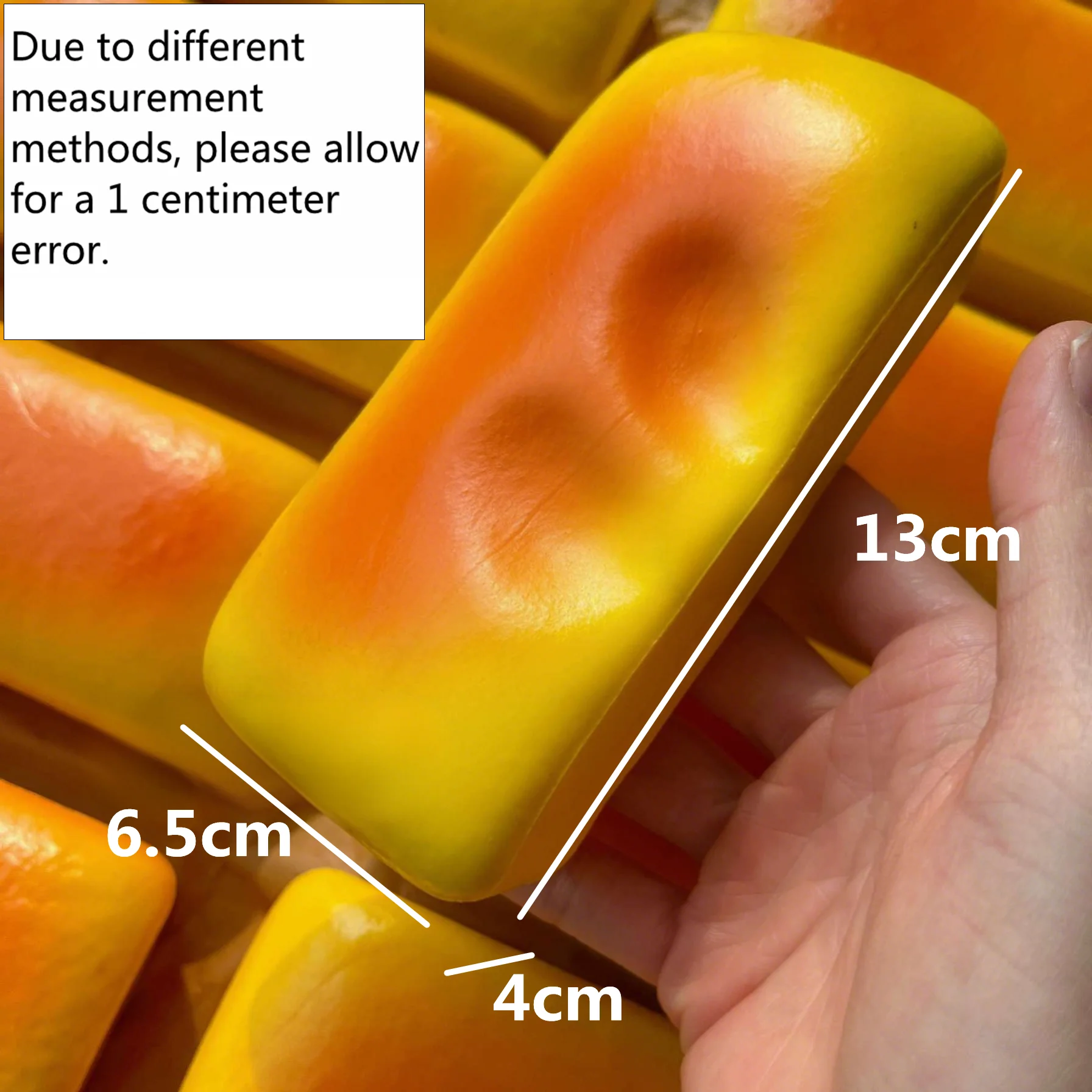 スクイーズシミュレートロングブレッドスクイーズトイストレスリリーフスローライジング感覚フィジェットトイ不安ADHD子供大人用スクイーズトイ