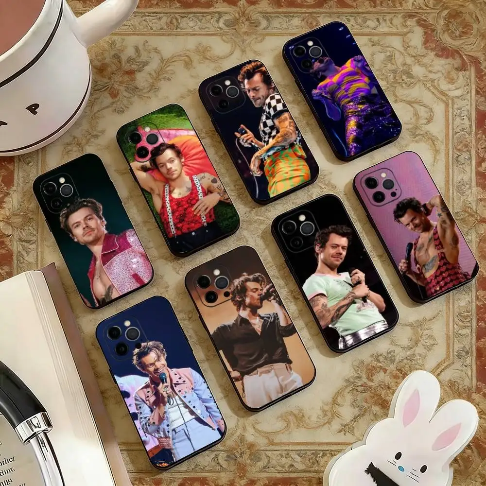 

D-H-HaRRy Music Styles Phone Case Silicone Soft For IPhone 17 16 15 14 13 12 11 X XR Plus Pro Max Plus