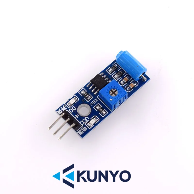 Normally closed vibration sensor module Alarm sensor module Highly sensitive vibration sensor module