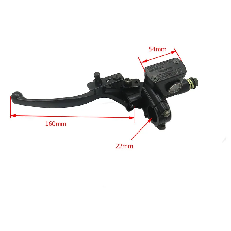 Motorcycle Cylinder Hydraulic Brake Lever Clutch Lever Pump Left Right For Universal 50cc-250cc Dirt Bike ATV Four-wheel