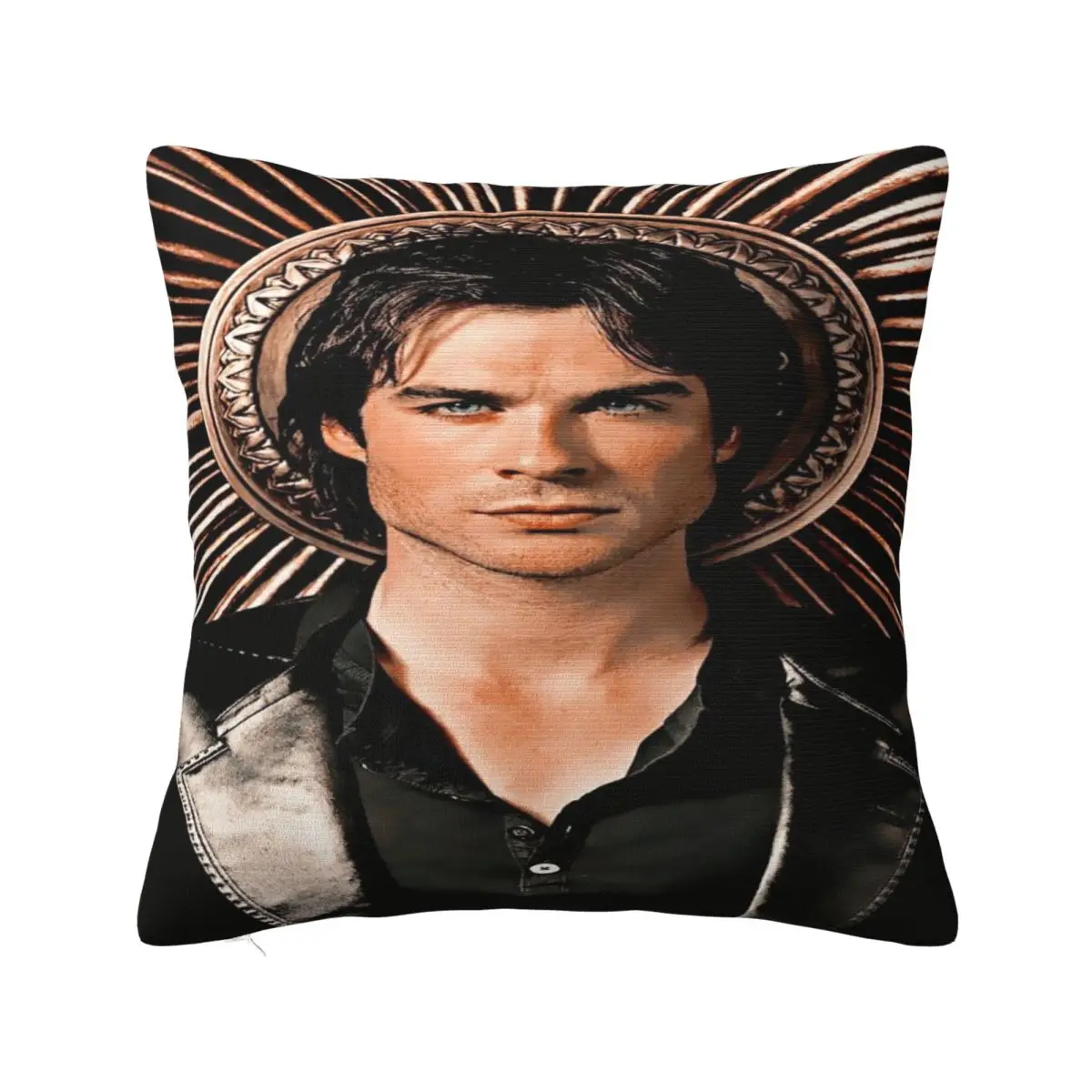 New Style Car Damon SalvatoreDecor Pillowcase Accessories Pillow Covers Square Multi Size