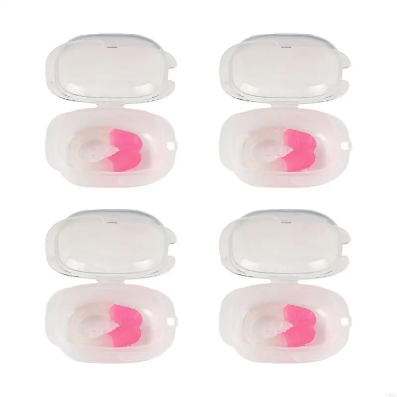 Pool Class Nose Clip Set, 4 Pack U Shaped Swim Gear for Training JOME