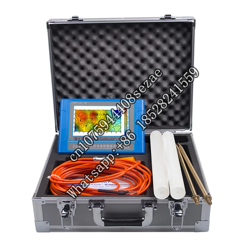 

PQWT-TC500 Deep Underground Well Water Detection 500m Borehole Detector Geophysical Equipment