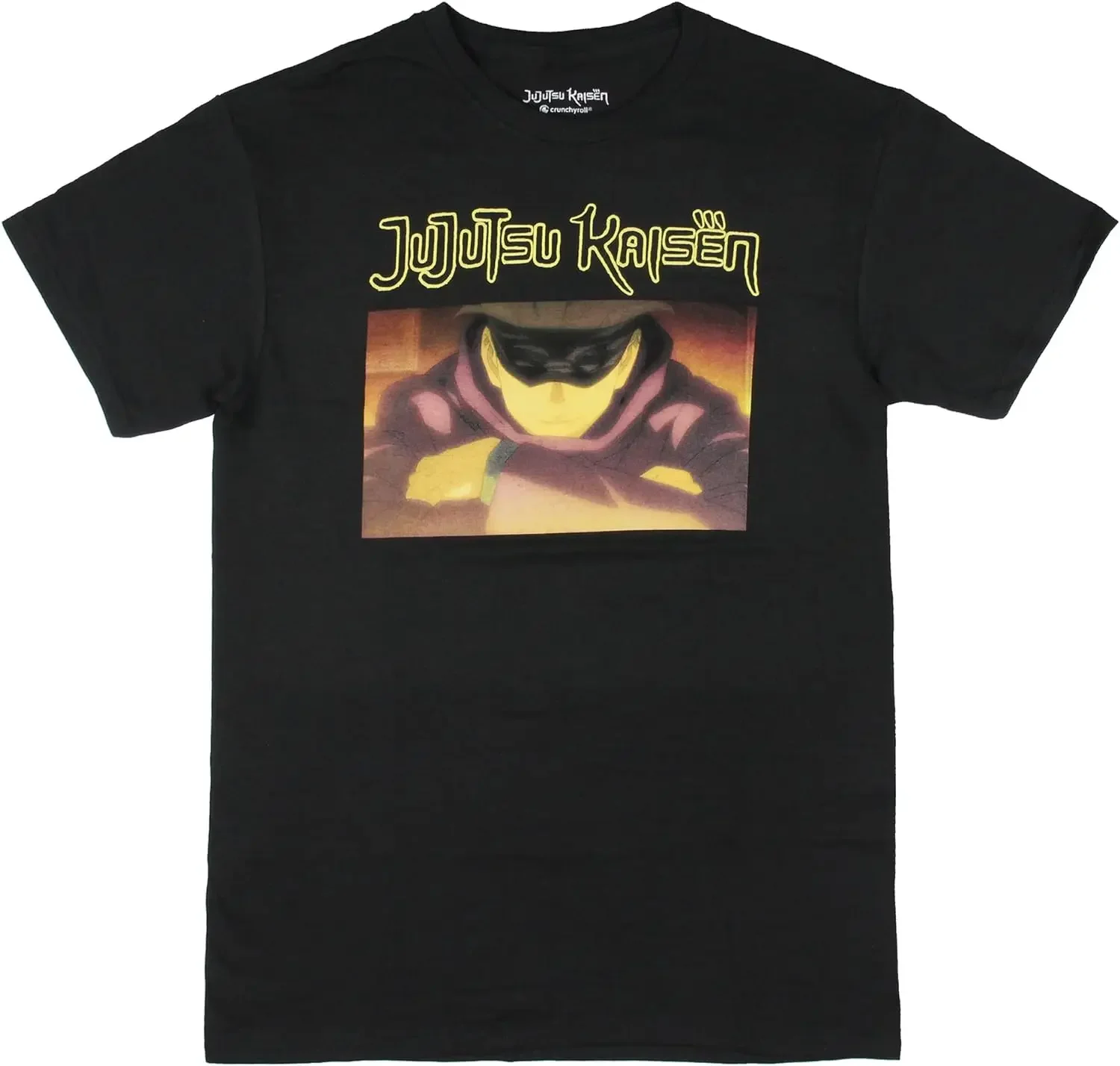 

Jujutsu Kaisen Mens' Satoru Gojo Character Design Anime Graphic T-Shirt