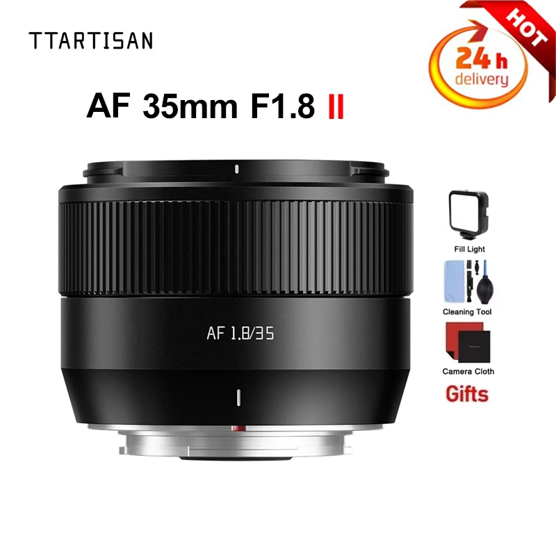 TTArtisan AF 35mm F1.8 II APS-C Lens for Fujifilm X Mount Camera Portrait Photography XT5 XT5 X100