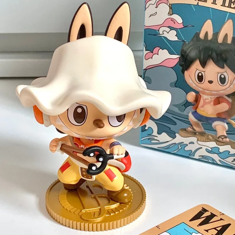 

Подлинная слепая коробка Popmart Labubu, серия монстров, фигурка, милая кукла, модная игрушка, украшение для рабочего стола, подарок на день рождения, модель, гаражный комплект