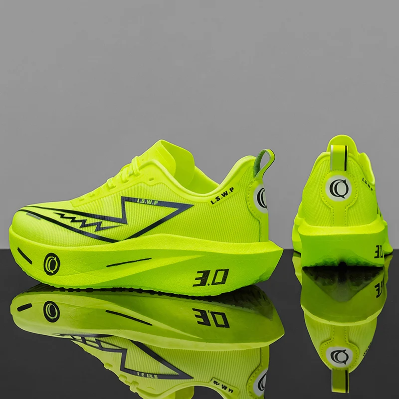 Herren-Laufschuhe, atmungsaktiv, bequem, stoßfest, Offroad- und Straßenlaufschuhe, rutschfeste Mesh-Schuhe, langlebig, leichte Outdoor-Camping-Laufschuhe, für alle Jahreszeiten geeignet, modische, lässige Wanderschuhe mit weicher Sohle – Detail 31