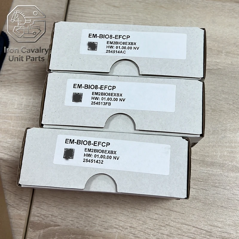 EM-BIO8-EFCP original binary I/O plug-in module with ground fault current protection measurement function EM2BIO8EXBX