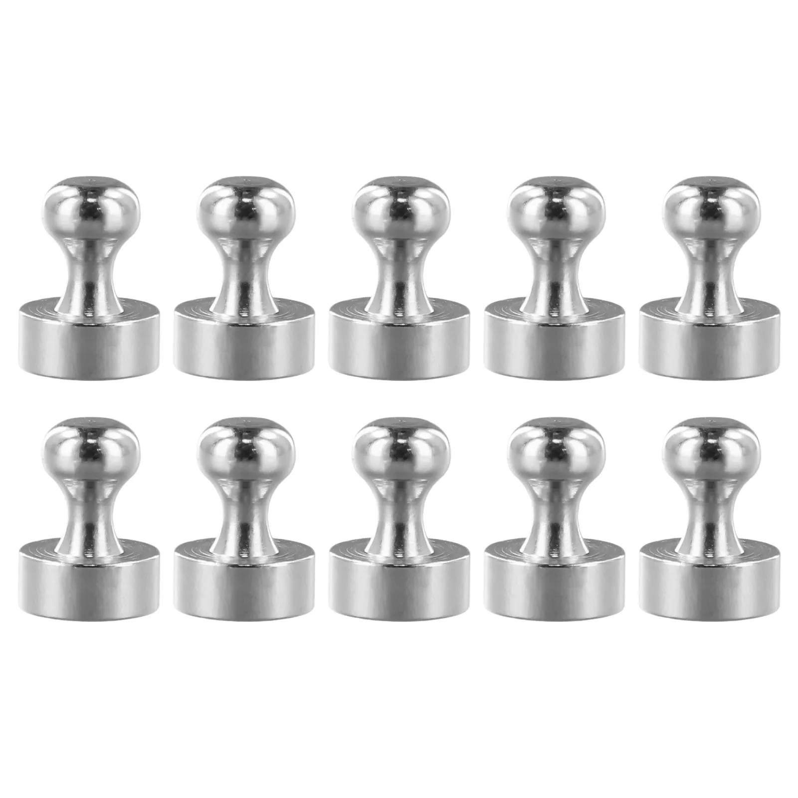 

Easy to Handle and Portable Neodymium Magnets, 10pcs Pin Magnets with Convenient Conical Handles for Easy Attachment