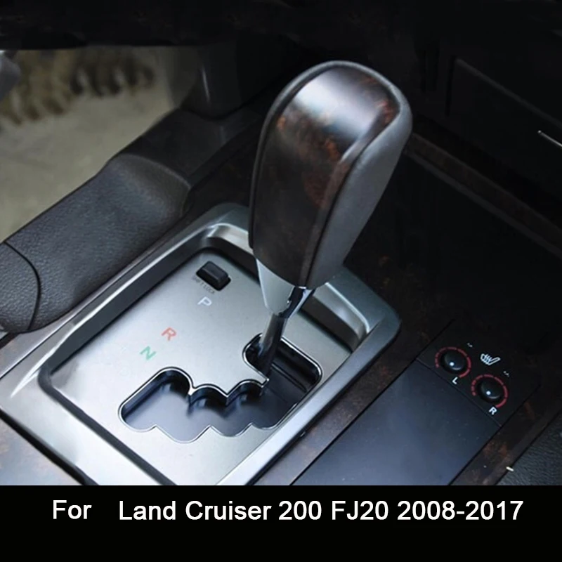 Perilla de cambio de marchas de coche para Toyota Land Cruiser 200 FJ20 2008-2017, perilla de engranaje automático