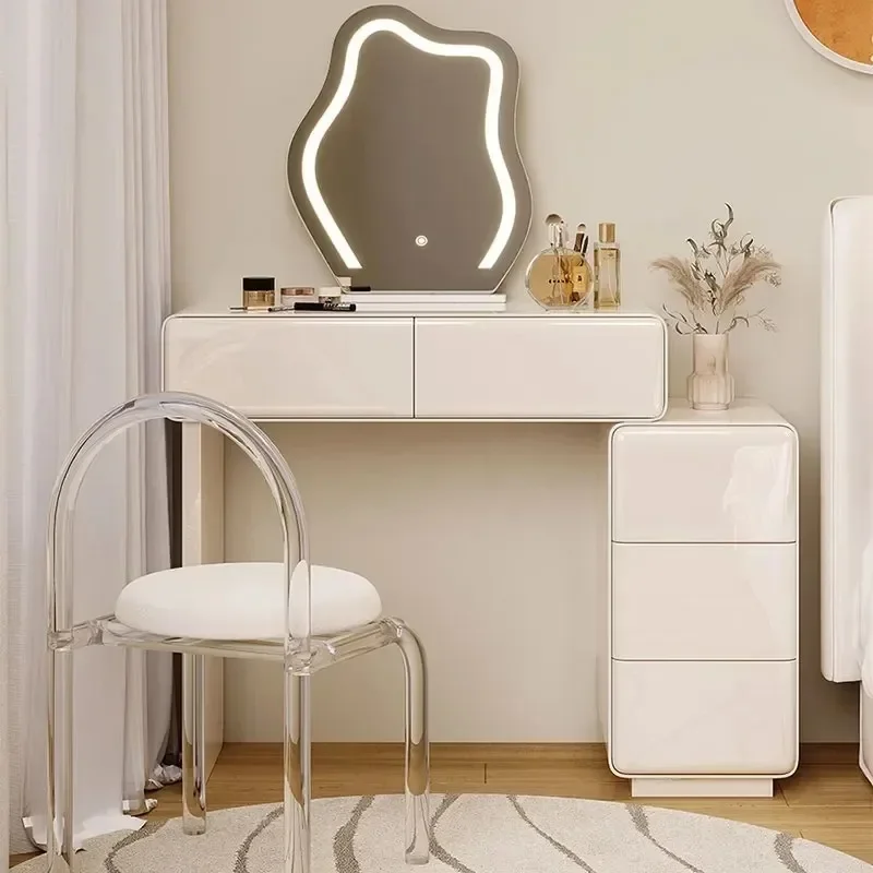 

//+Beauty Storage Vanity Table Modern Wooden Luxury Bedroom Dresser Makeup Organizer Adult Comfortable Vestidores Unique Furnitu