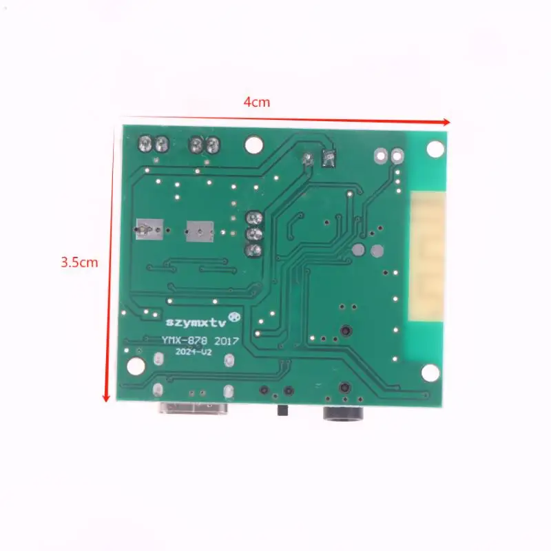 Wireless PCBA Multifunction Bluetooth 5.2 Speaker DIY Module 5V with 5W+5WTWS Power Amplifier Board 3.5AUX