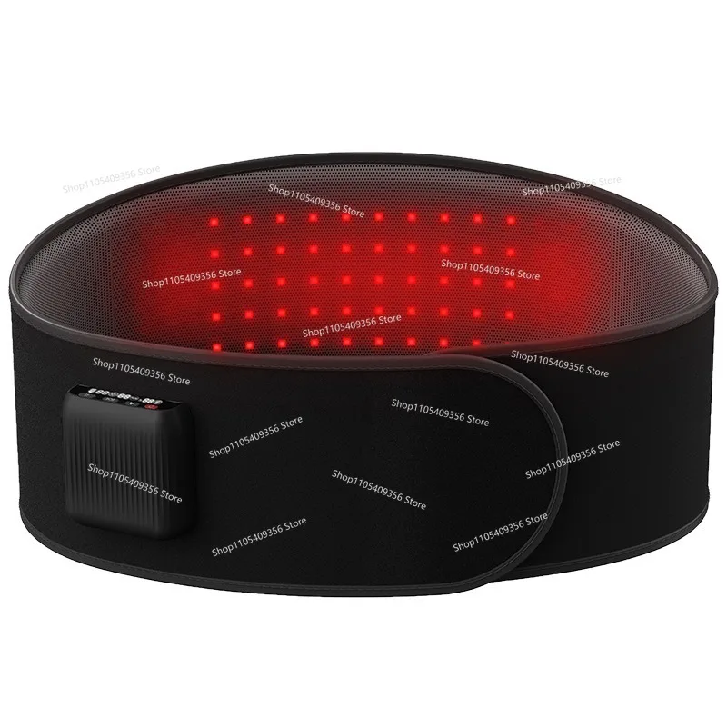 For Waist Massager Electric Waist Protector Massage Belt Heating Red Light Physiotherapy Belt Protection Vibration