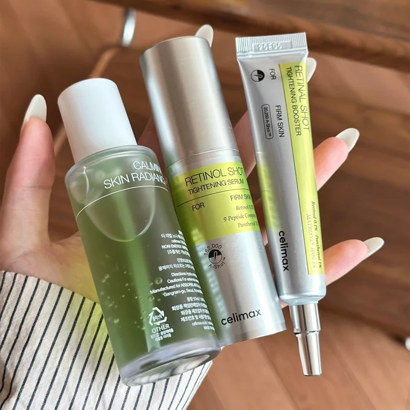 Crema Reafirmante para Ojos con Retinol Celimax Original Coreana, Suero Hidratante, Ampolla de Esencia de Fruta Noni, Productos Nutritivos para el Cuidado de la Piel