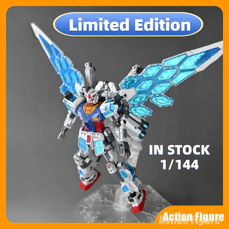 

In Stock Bandai Genuine Hg Action Anime Figure Rx-78f00/E Osaka World Expo Kit For Model Collect Gifts And Toys Limited Edition