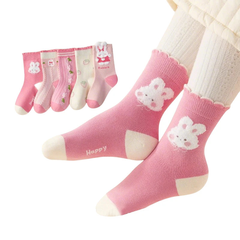 meninas-meias-outono-inverno-meias-de-algodao-bebe-1-12t-criancas-bezerro-meias-menina-dos-desenhos-animados-coelho-padrao-5-pares-meias