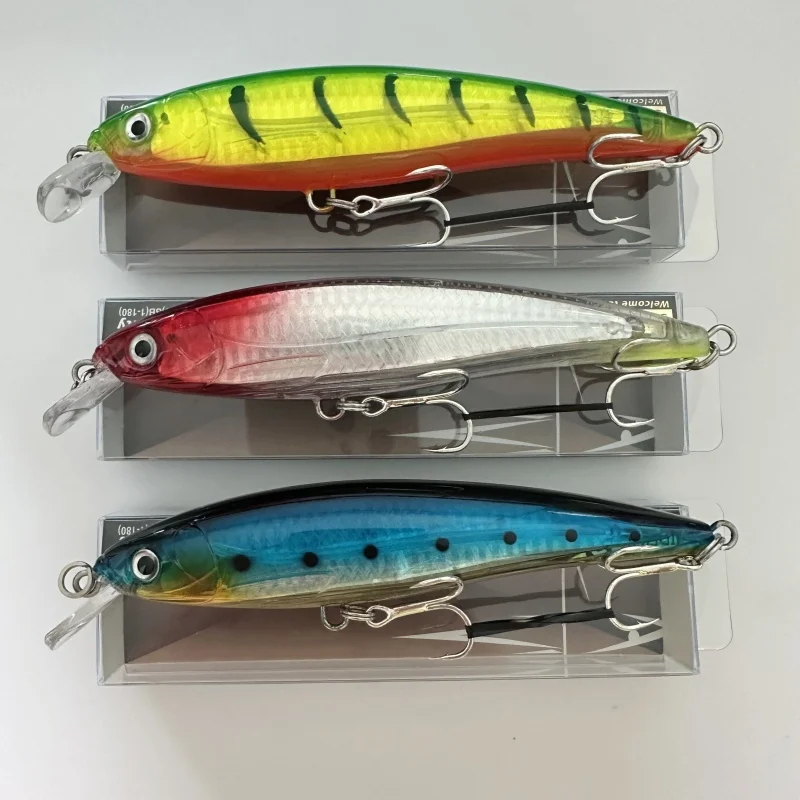 

3-pack TANATORU short-tongued minnow 42S 16cm super long-range cast seawater and freshwater universal B166