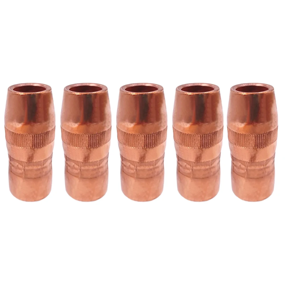

5-PK N-5818C Nozzle Centerfire Large 5/8", 1/8" Recess For Bernard Mig Gas Hand Tools Parts Power Tool Accessories