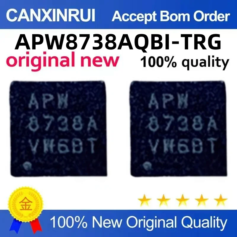 (10-300piezas)APW8738AQBI-TRG Printing Silk APW8738A 8738A QFN16 New Original One Starting Shot