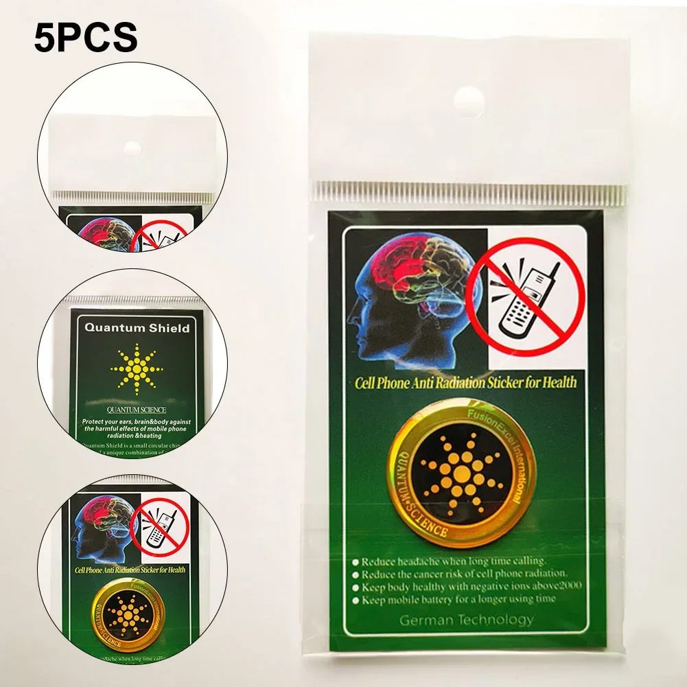 For Mobile Phone Radiation Protection Anti-radiate Sticker For Computer 1800-2200 Ion 86 Radiation Removal EMF