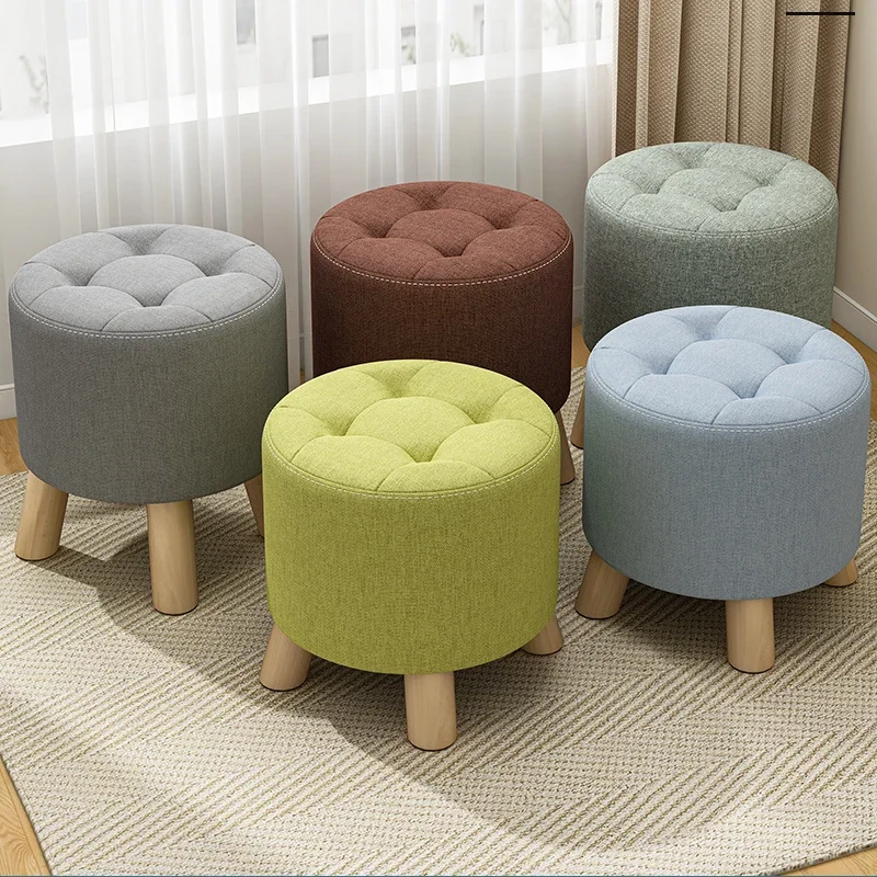 Apartment Dressers Foot Stool Kitchen Ergonomic Simple Camping Step Stools Mobile  Furnitures