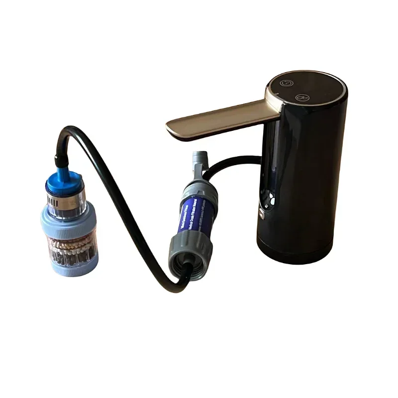 

USB-type Charge Rechargeable Electric 6 Stages Water Purifiers Water Filter Straw for Outdoor Drinking Water