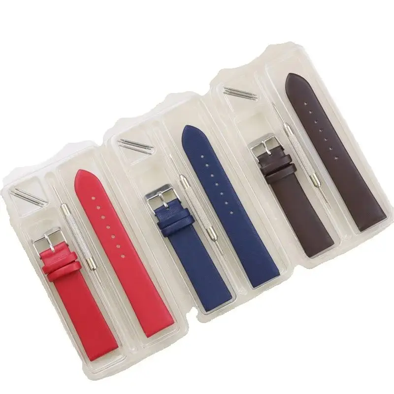 Good Quality Genuine smooth Leather Watch strap  8/10/12/14/16/18/19/20/22/24mm Wristwatches Watch Accessories