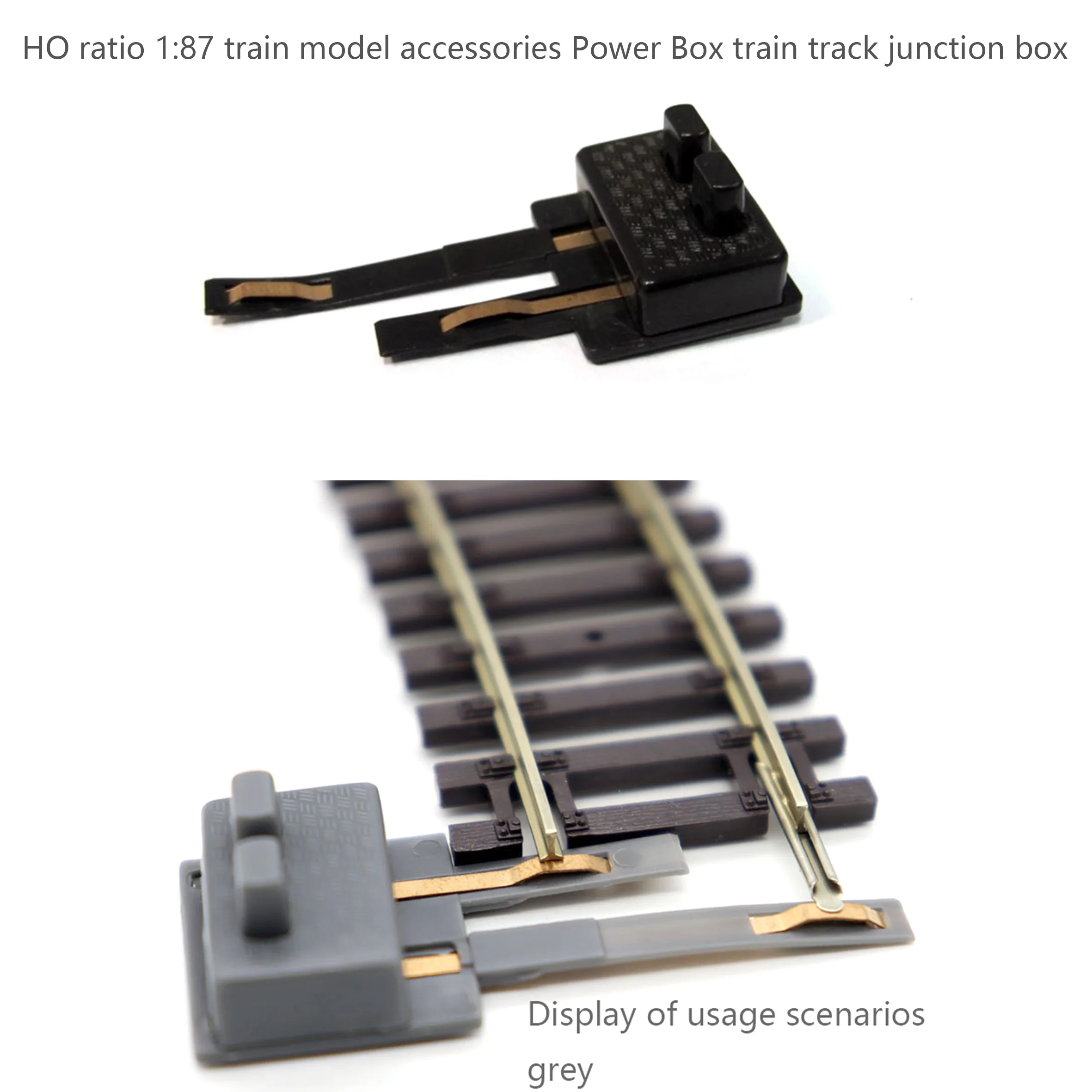 HO ratio 1:87 train model accessories Power Box train track junction box