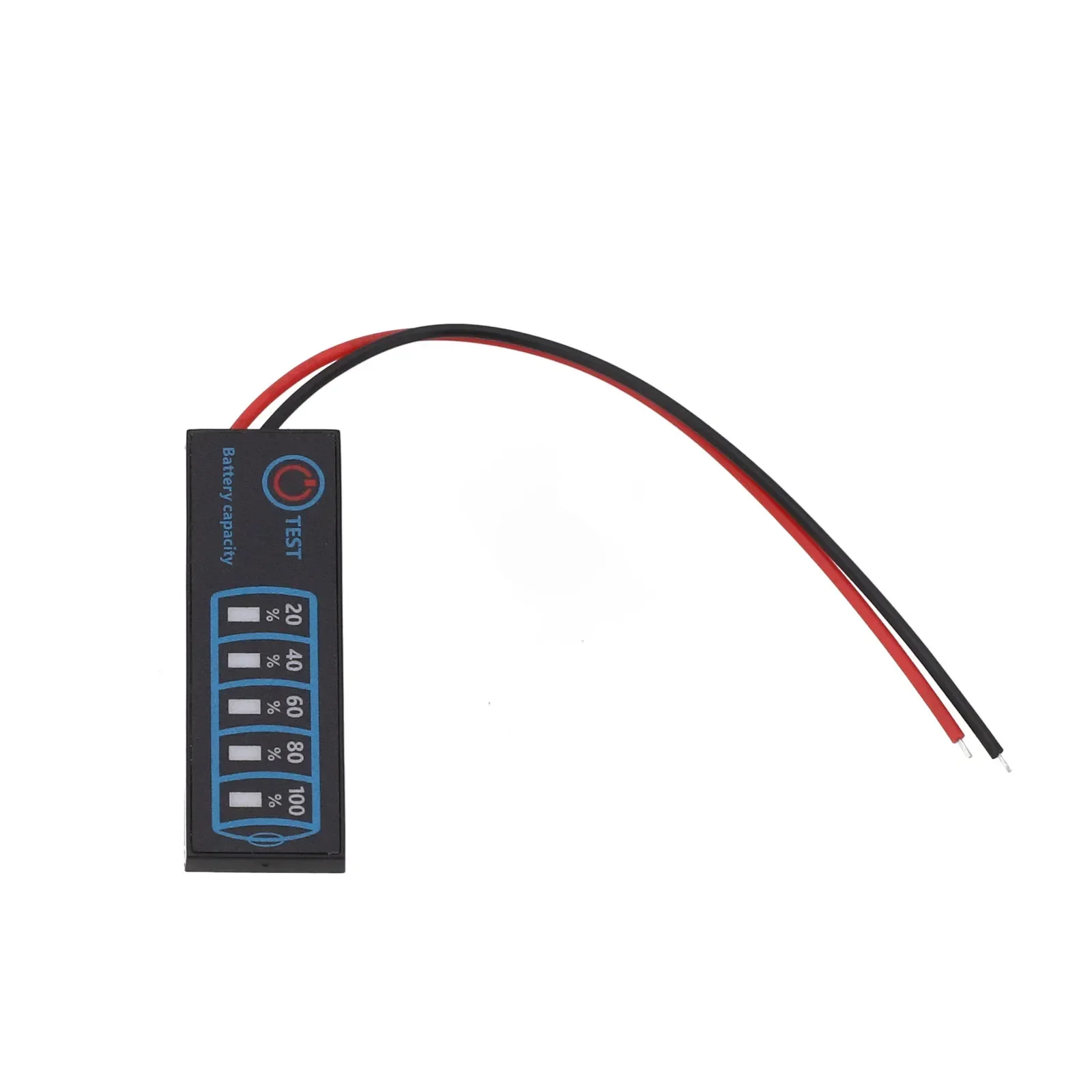 Battery Level Indicator DC5-30V Ternary Lithium Iron Phosphate Lead-Acid Battery Level Indicator With LED Indicator Tool Parts