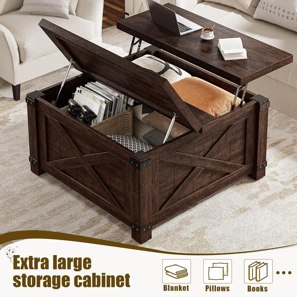 Thumbnail 3 - #5 Latest Lift Top Coffee Tables Offers