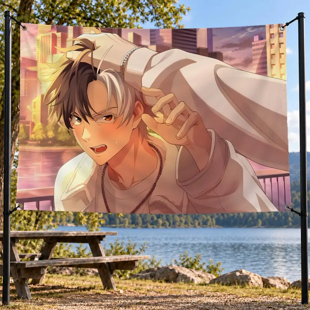Anime WIND BREAKER Flags decor flag banner,wall hanging flag,indoor outdoor wall decor,yard garden porch patio