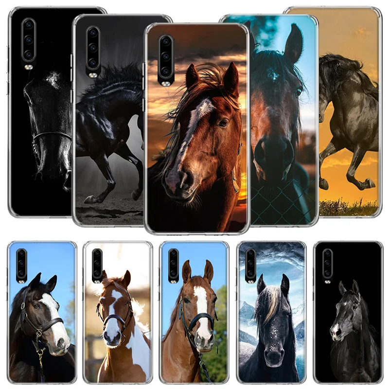 Horse Galloping Horse Phone Case For Xiaomi Poco X4 F4 GT X3 NFC X5 X6 Pro 5G M5 M5S M4 M3 F5 Mi F6 F3 F2 F1 Cover Coq