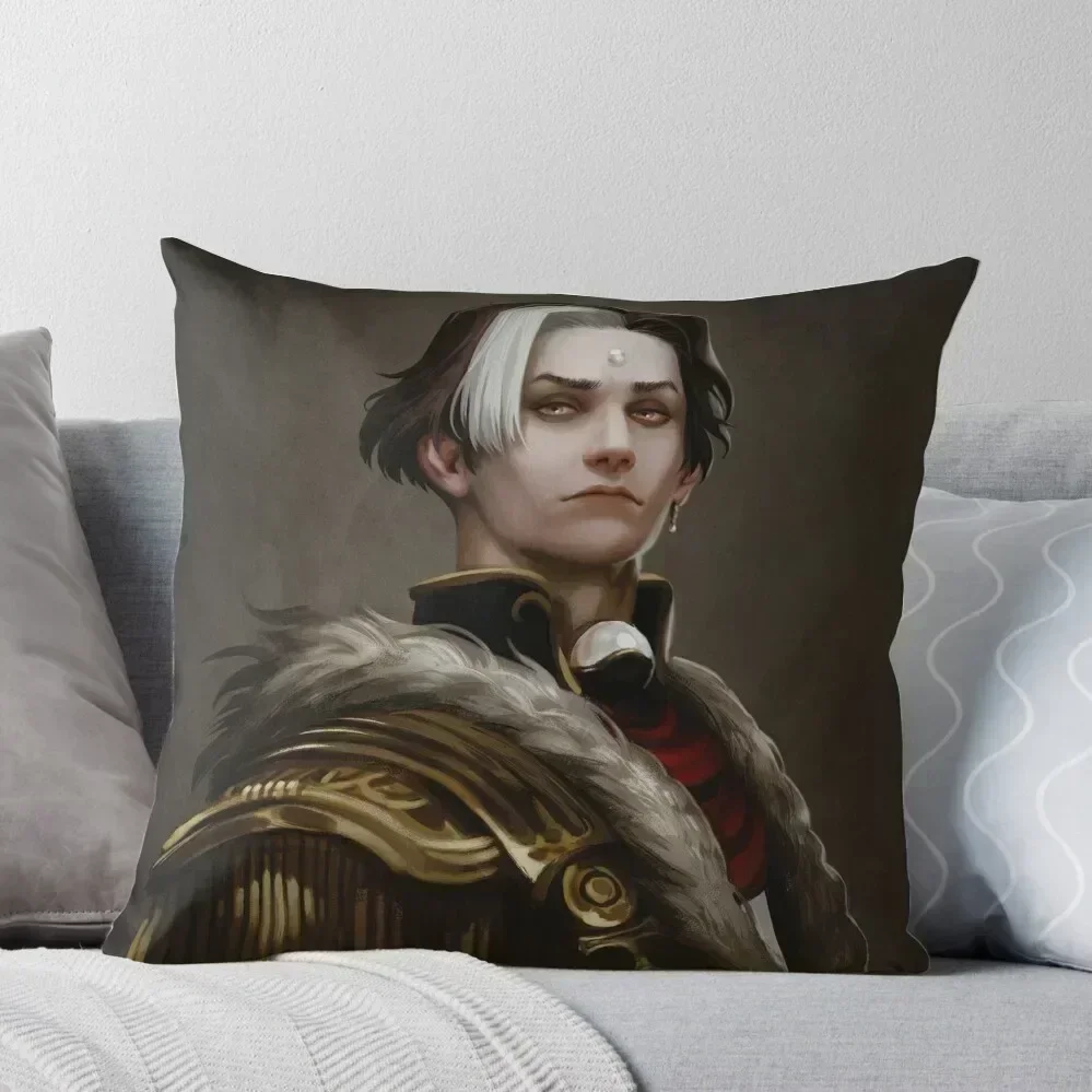 Solus zos Galvus portrait Throw Pillow Cusions Cover Elastic Cover For Sofa Pillowcase Christmas Pillow Cases pillow