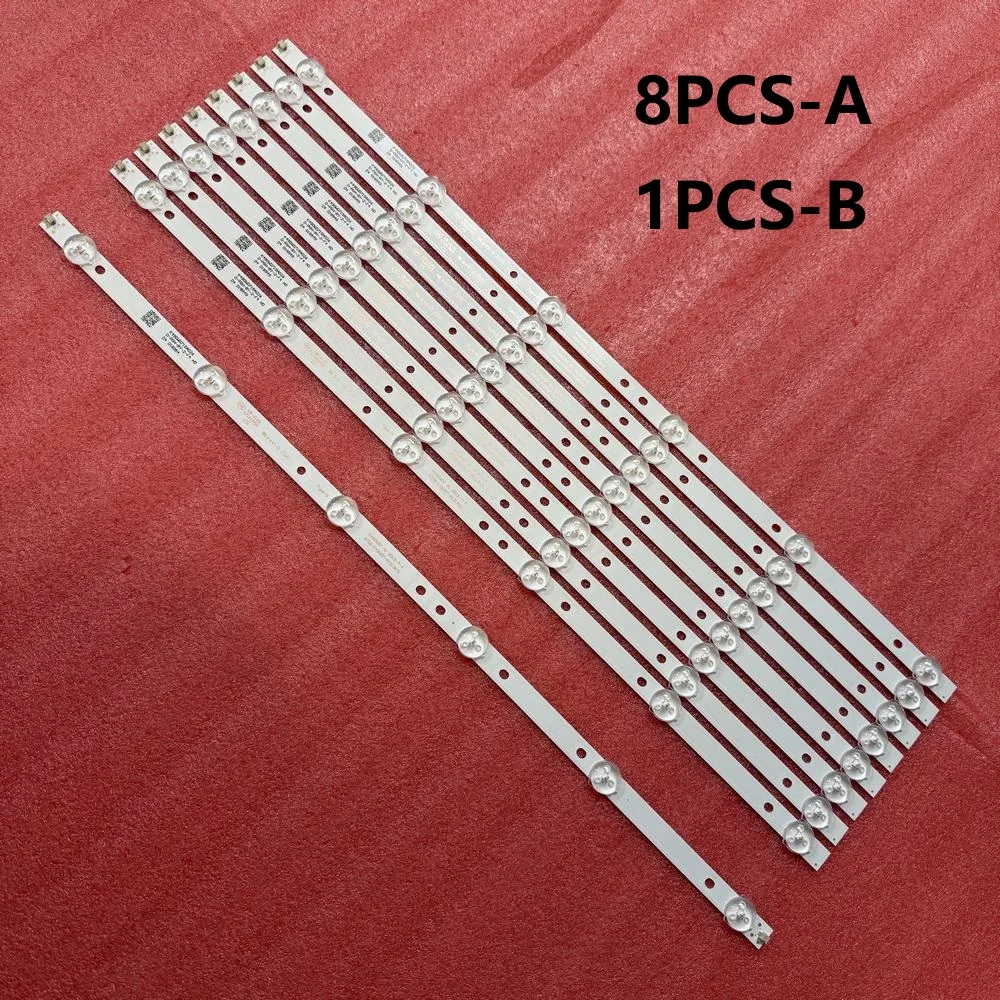 

505mm Full LED Strip 6LED for 49PFF5455 K490WD7 A1 4708-K49WD7-A1213K11 4708-K49WD7- A1213K21 LE49K51S 49PFF5455/T3 49PFF5250