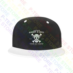 Jednoczęściowy 1 kapitan Monkey D Luffy czapka typu Snapback kolorowe czapki baseballowe czapka z regulacją w całości