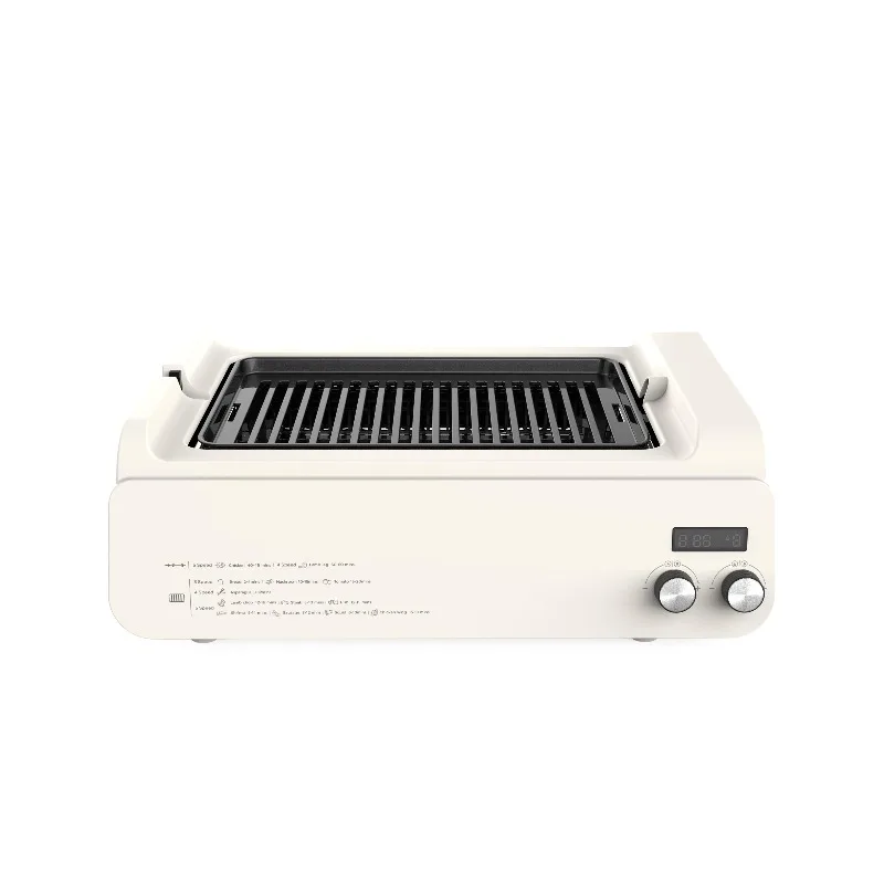 

3 in 1 Electric BBQ Kebab Grill Machine Household Automatic Rotating Skewers Machine Indoor Smokeless Barbecue Grill Oven