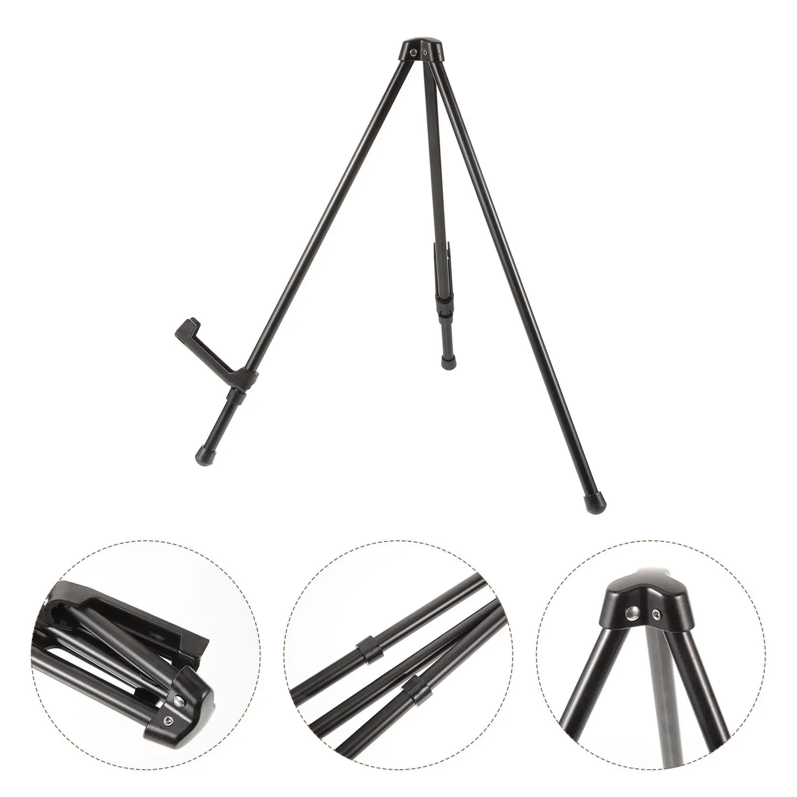 Portable Tabletop Display Easel Mini Iron Folding Easel for Painting Adults Students Photo Stand Phone Holder Art Craft Decor