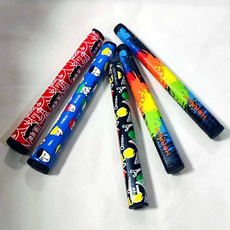 

High Quality PU material Golf Putter Grip Colorful Ultra light/heavy anti-skid Universal Golf Grip Putter