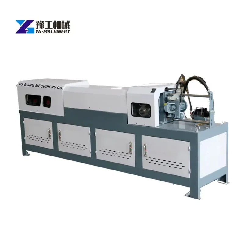 CNC Hydraulic Wire Rod Straightening And Cutting Machine, Automatic Steel Wire Straightener Cutter For Metal Processing