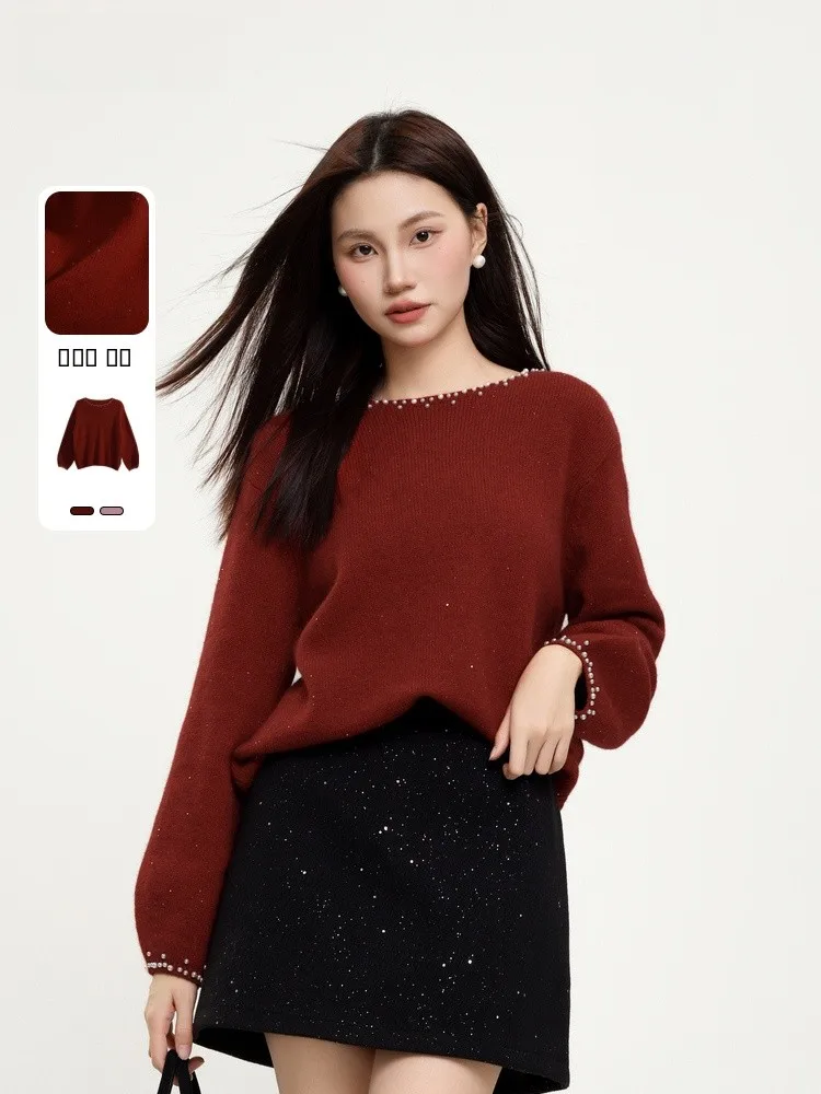 

Вязаный свитер-худи Memory's Start, универсальный, удобный, для весны, осени и зимы, цветной трикотаж JYDQD