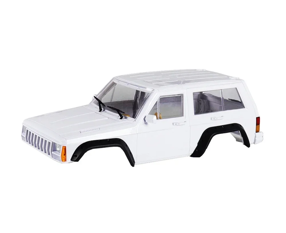 

1:10 Комплект жесткого пластикового корпуса, колесная база 275 мм Cherokee XJ, неокрашенный DIY для 1/10 RC гусеничного автомобиля RC4WD D90 D110 TF2 MST