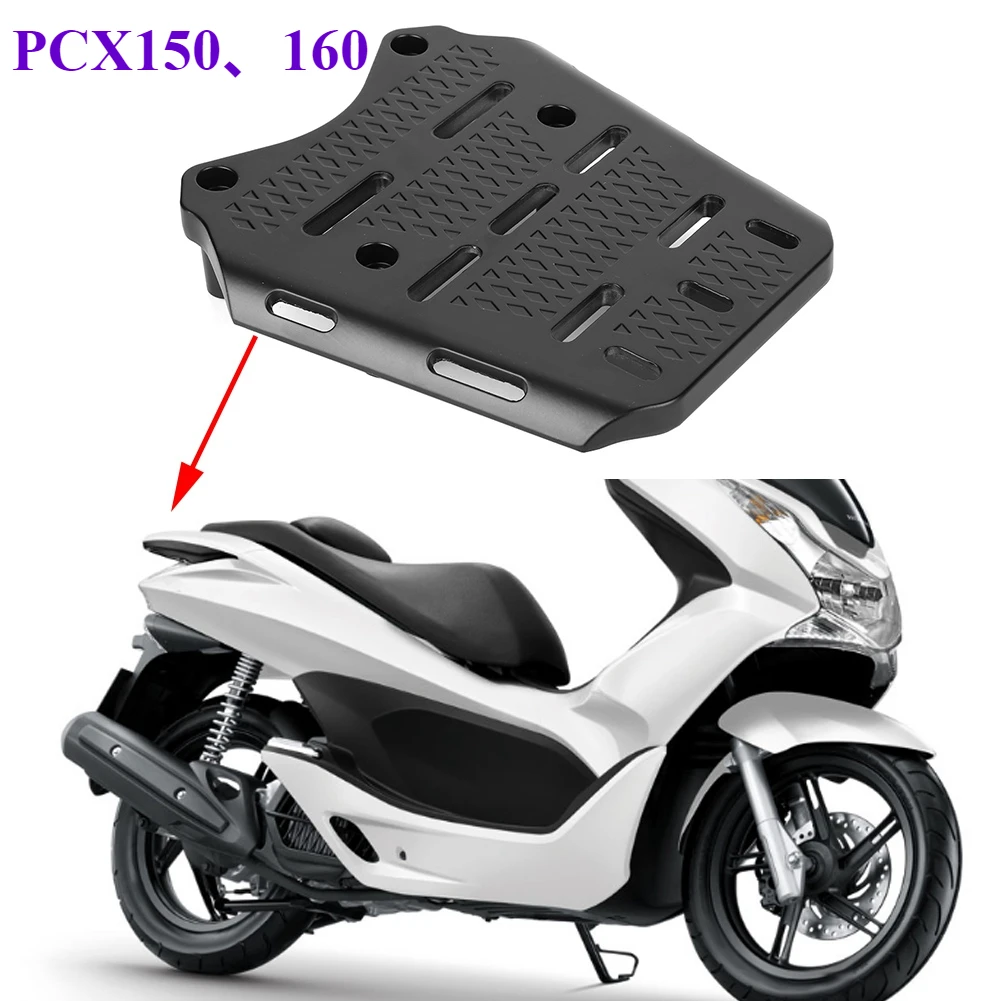 CNC Aluminum Alloy Motorcycle Rear Luggage Rack Holder Shelf for  PCX 125 150 160 2014-2019 Motorcycle Luggage Holder Shelf