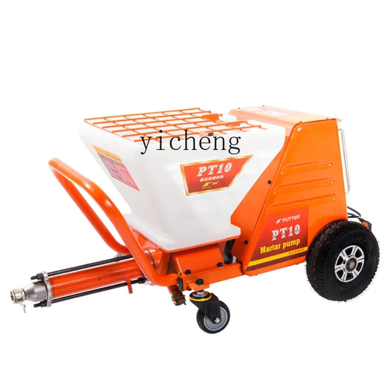 

ZK paint spraying machine exterior wall putty powder anti-crack mortar fireproof coating multi-function high-power automatic