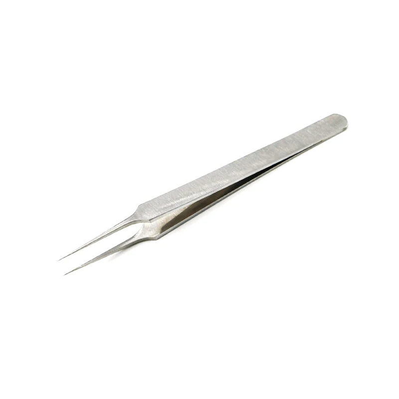 Microscopic Tweezers Ophthalmology 11cm  Nail Mandible Without Damage Tweezers Precision Straight Tip Mobile Phone Film