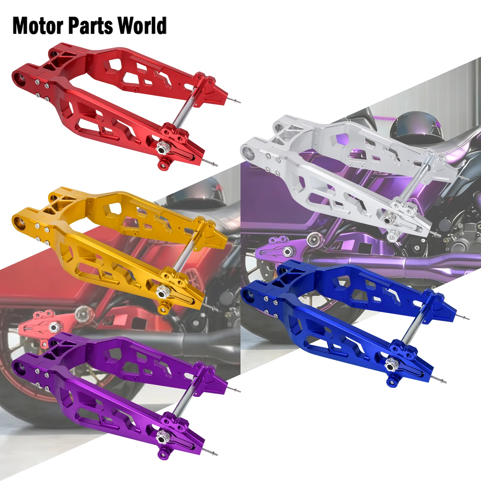 Motorcycle Rear Fork Front Rear Wheel Fork Stand Swingarm Swing Arm For Harley Street Electra Glide Road King FLHTX 2009-2023