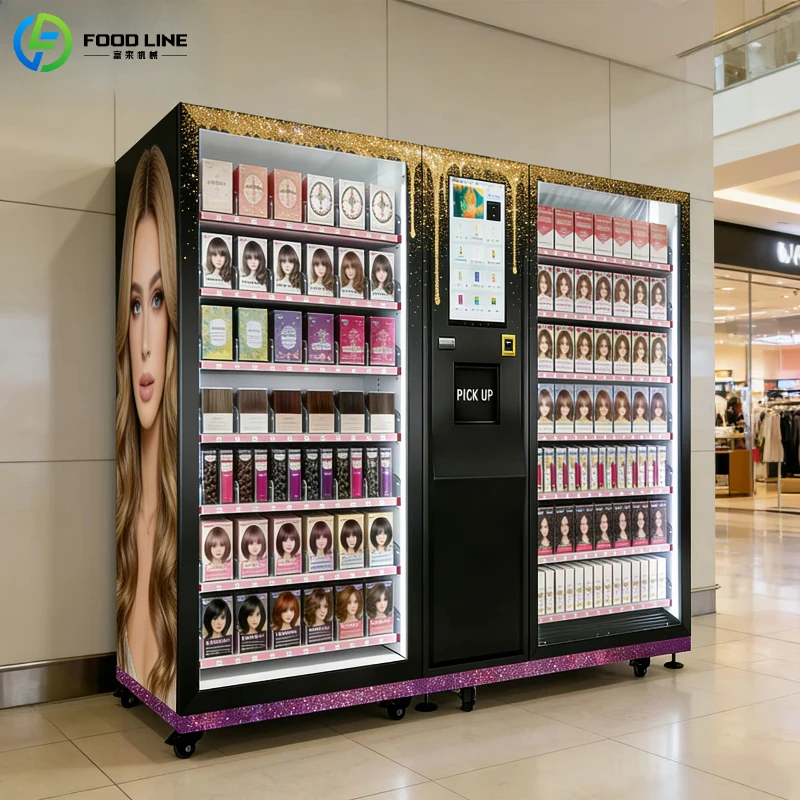 Customized Beauty Vending Machine Customized Makeup Products Skin Hair Care Smart Cosmetic Vending Machine with Touch Screen