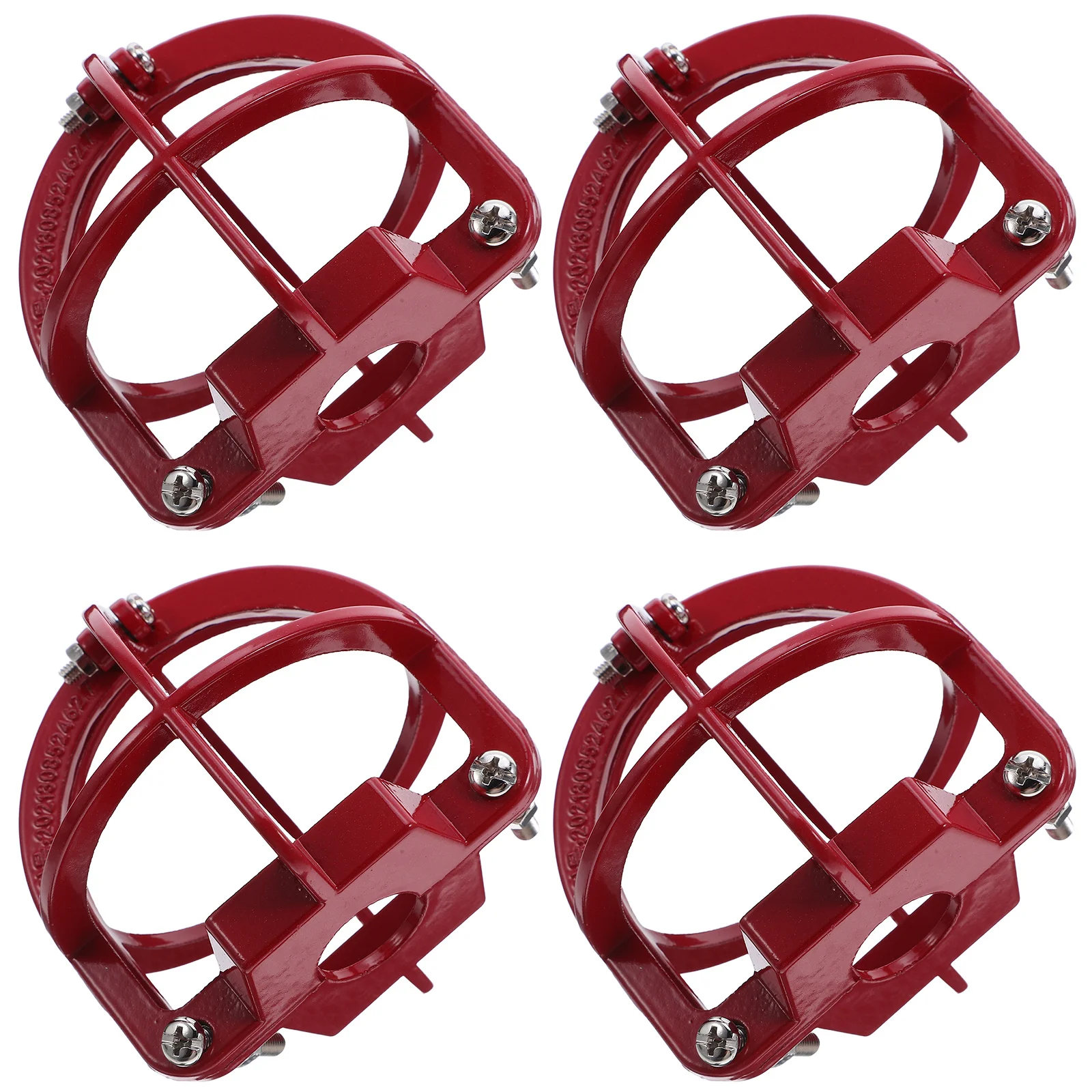 4pcs Fire Sprinkler Head Cover Sprinkler Guard Protector For Ceiling Residential Commercial Industrial Use Decorative Cage